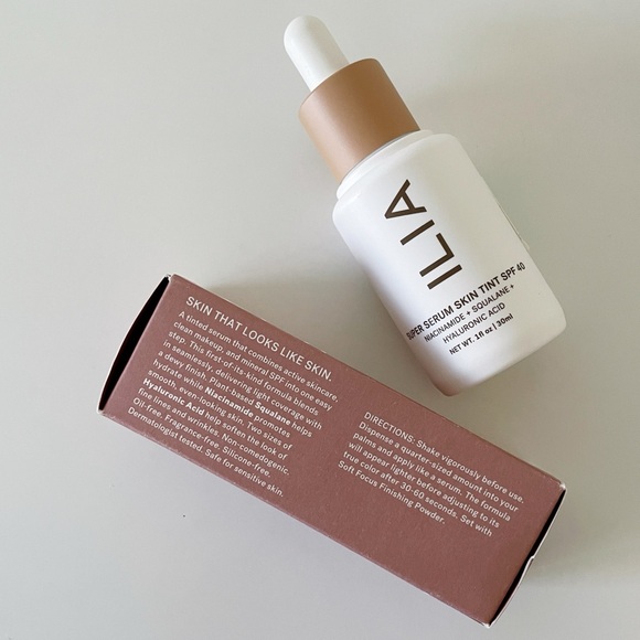 ILIA Super Serum Skin Tint SPF 40 Skincare Foundation - ST8 SHELA - Picture 2 of 9